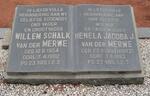 MERWE Willem Schalk, van der 1904-1962 & Henela Jacoba J. BRITZ 1908-1993