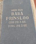 PRINSLOO Baba 1965-1965