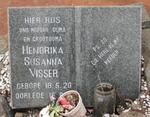 VISSER Hendrika Susanna 1920-