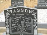 BASSON Isaac C.J. 1905-1969 & Elizabeth C. JOUBERT 1910-1994