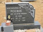 FOURIE Magdelena M. 1907-1986