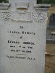 JOHNSON Edward 1846-1909