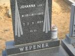 WEPENER Johanna 1913-1994