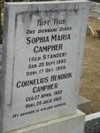 CAMPHER Cornelius Hendrik 1882-1965 & Sophia Maria STANDER 1893-1956