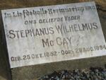 McCAY Stephanus Wilhelmus 1852-1894