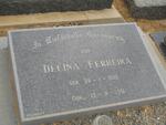 FERREIRA Delina 1902-1991