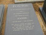 FOURIE Fanie 1943-2000