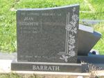 BARRATH Jean Elizabeth 1927-1983