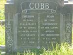 COBB Gordon 1923-1984 & Joan1926-1996