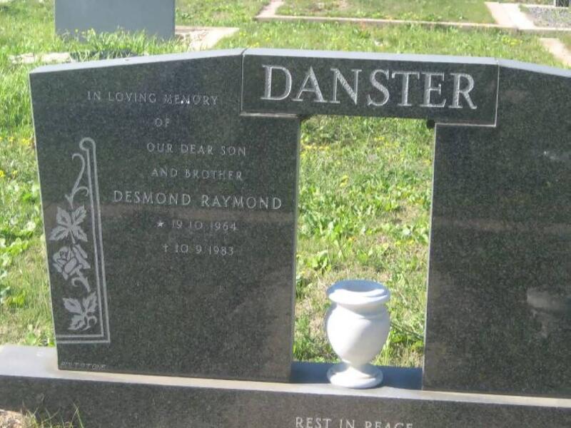 DANSTER Desmond Raymond 1964-1983