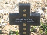MABOMBO Lulama 1945-2011