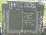 PETERSEN Jacob David 1954-1984