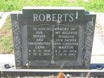 ROBERTS Martin 1904-1983 & Lena 1908-2000 