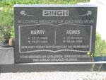 SINGH Harry 1926-1992 & Agnes 1937-1984
