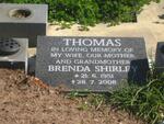 THOMAS Brenda Shirley 1951-2008