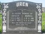 UREN Ernest 1917-1975 & Monica 1918-1993