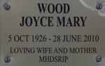 WOOD Joyce Mary 1926-2010