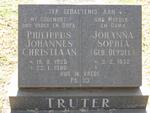 TRUTER Philippus Johannes Christiaan 1925-1986 & Johanna Sophia DEYSEL 1932-