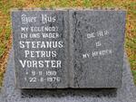 VORSTER Stefanus Petrus 1910-1976