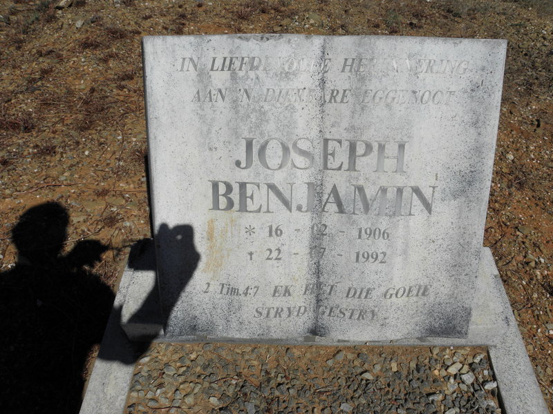 BENJAMIN Joseph 1906-1992