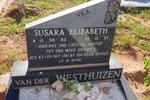 WESTHUIZEN Susara Elizabeth, van der 1983-1997