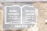ECK Nicolaas Lourens, van 1910-2001 & Helena Catharina 1919-2008