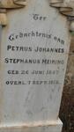 MEIRING Petrus Johannes Stephanus 1857-1913