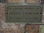 THOMSON Robin 1901-1981