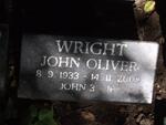 WRIGHT John Oliver 1933-2008