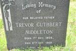 MIDDLETON Trevor Cuthbert 1909-1968