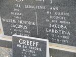 GREEFF Willem Hendrik Jacobus 1884-1974 & Jacoba Christina 1887-1971 :: GREEFF Willem Hendrik Jacobus 1917-1987