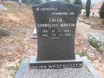 WESTHUIZEN Cornelius Martin, van der 1924-2000