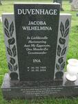 DUVENHAGE Jacoba Wilhelmina 1925-2004