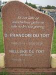 TOIT D. Francois, du 1962-2005 & Nelleke STREUTKER 1969-