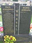 WORKEL Paul Johannes 1975-2007 & Maria Adriana 1978-