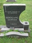 THIBIRI Sebogang Sannah 1972-2009