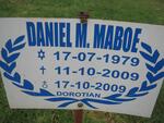 MABOE Daniel M. 1979-2009