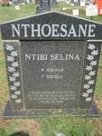 NTHOESANE Ntibi Selina 1925-2010