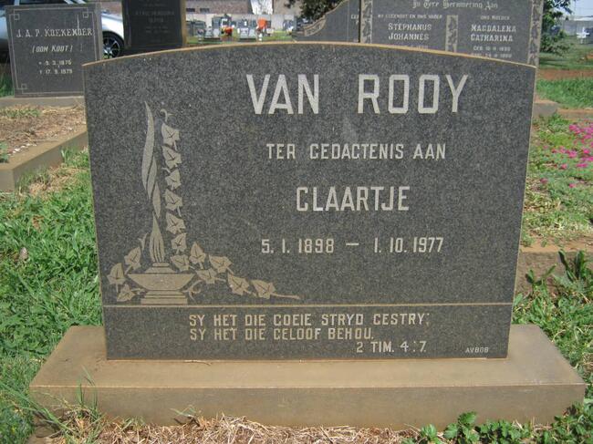 ROOY Claartje, van 1898-1977