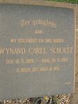 SCHOLTZ Wynand Carel 1926-1965