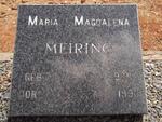 MEIRING Maria Magdalena 1905-1990