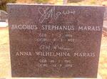 MARAIS Jacobus Stephanus 1906-1972 & Anna Wilhelmina 1910-1992