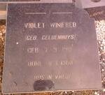 MOSTER Violet Winifred nee GELDENHUYS 1919-1980