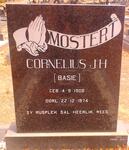 MOSTERT Cornelius J.H. 1908-1974