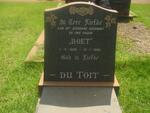 TOIT Boet, du 1908-1965