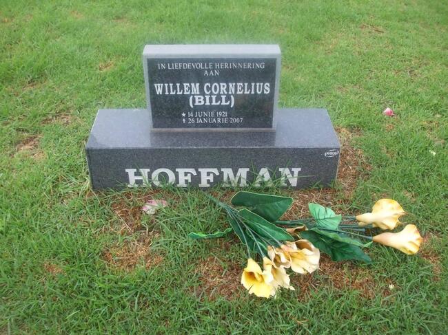 HOFFMAN Willem Cornelius 1921-2007