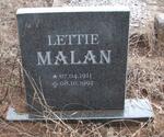 MALAN Lettie 1911-1992