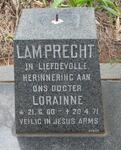 LAMPRECHT Lorainne 1960-1971