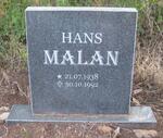 MALAN Hans 1938-1992
