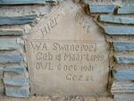 SWANEPOEL W.A. 1899-1901
